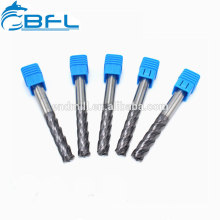BFL End Mills For Aluminum/Carbide 3 Flute Square End Mill Metric Size